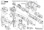 Bosch 0 611 249 742 GBH 3-28 FE Rotary Hammer 230 V / GB Spare Parts GBH3-28FE